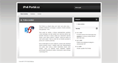 Desktop Screenshot of ipv6portal.cz