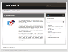 Tablet Screenshot of ipv6portal.cz